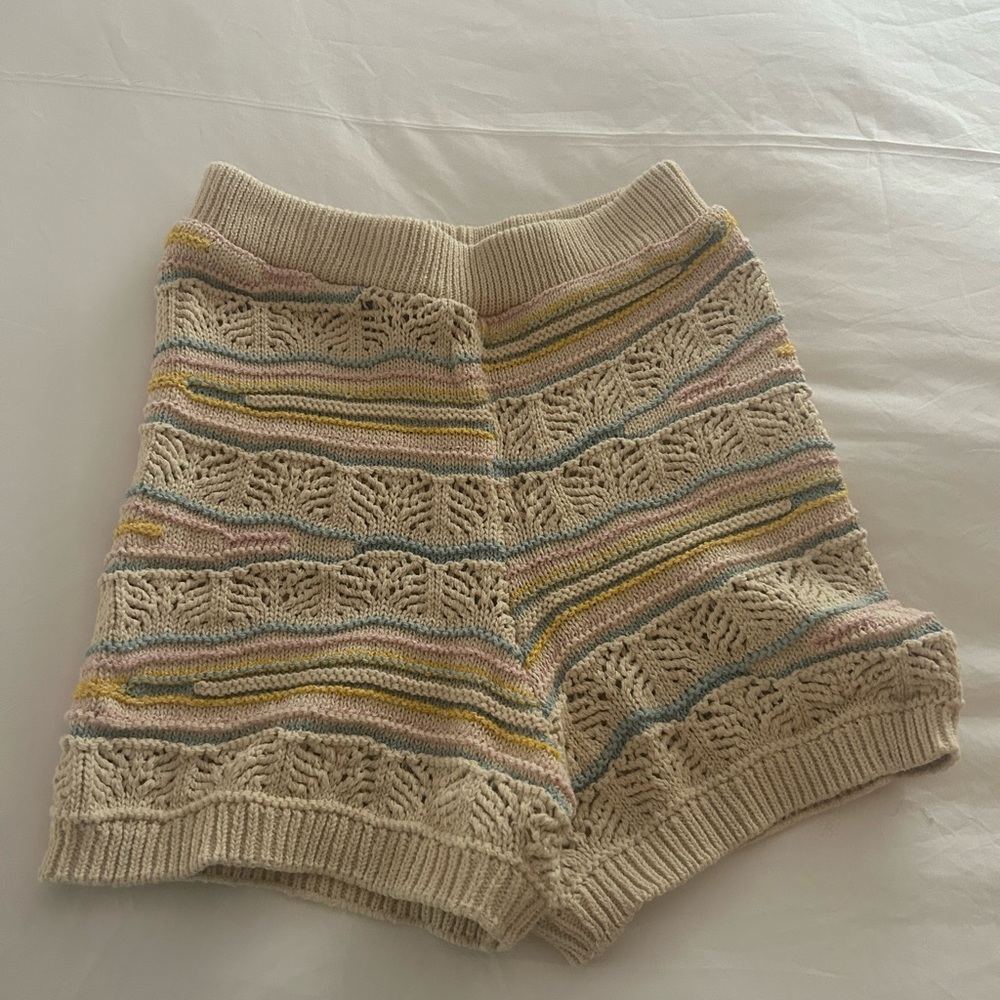 Zara knit shorts